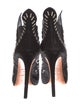 Alaïa Suede Studded Accents Lace-Up Boots