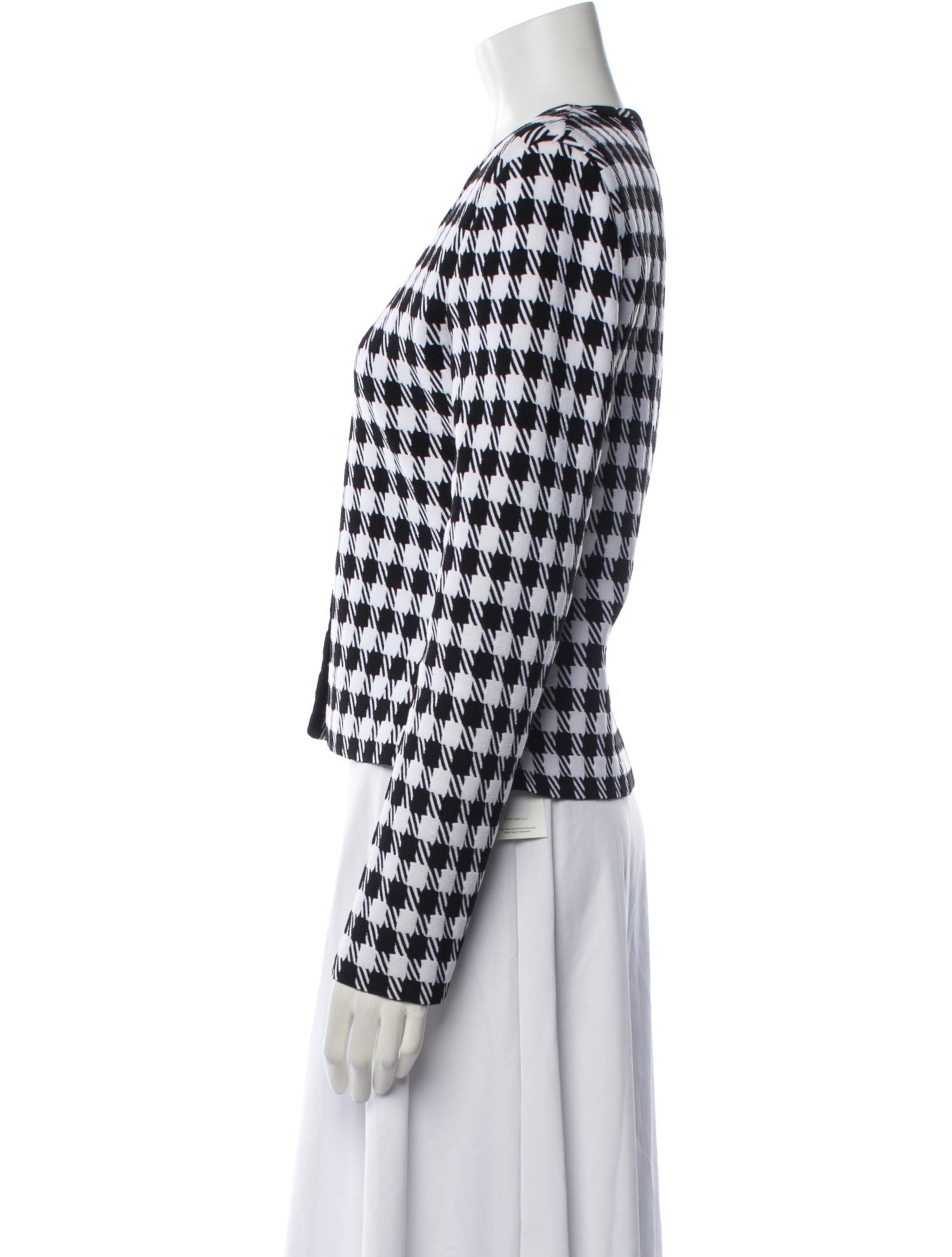 Alaïa Plaid Print Jacket