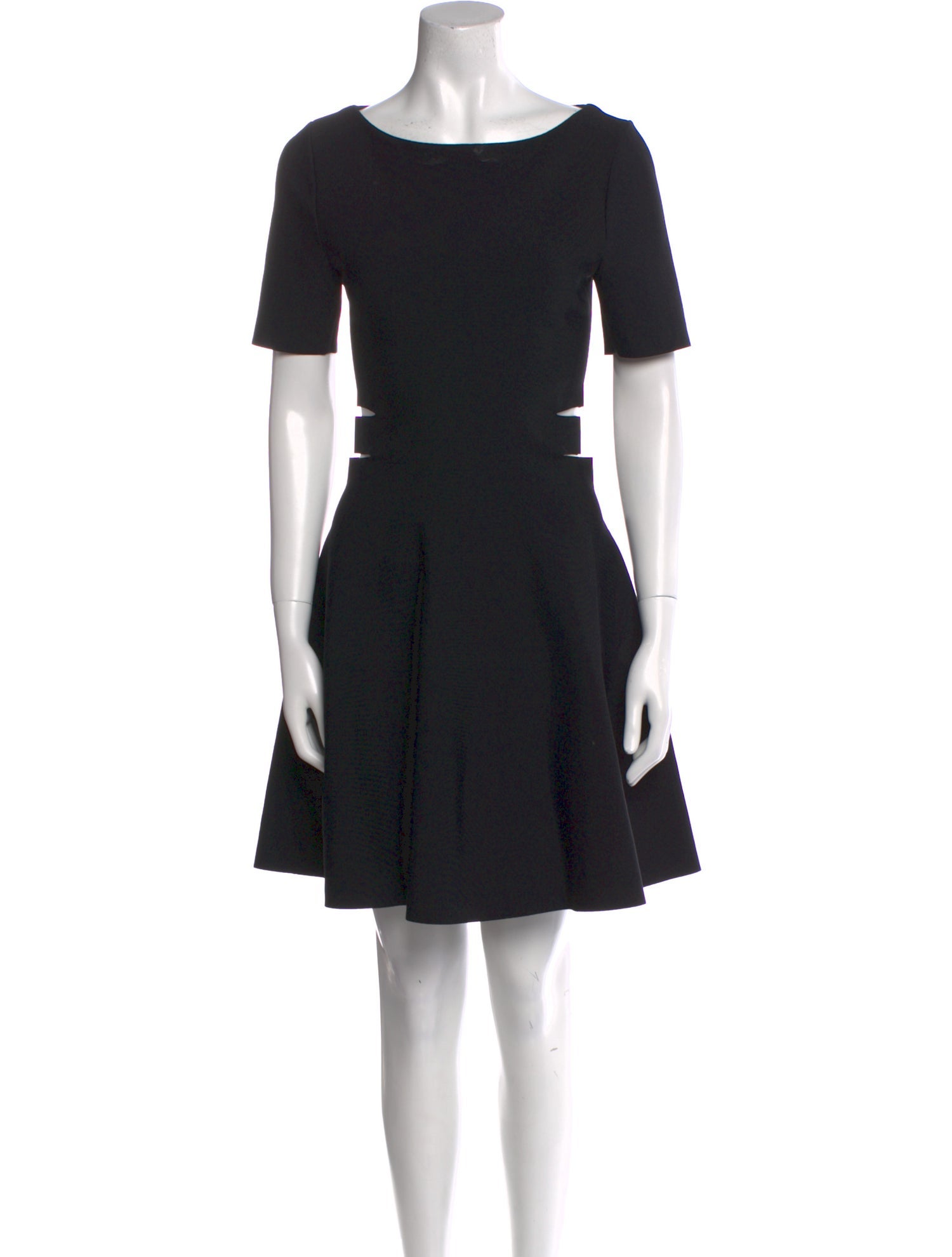 Alaïa Scoop Neck Mini Dress