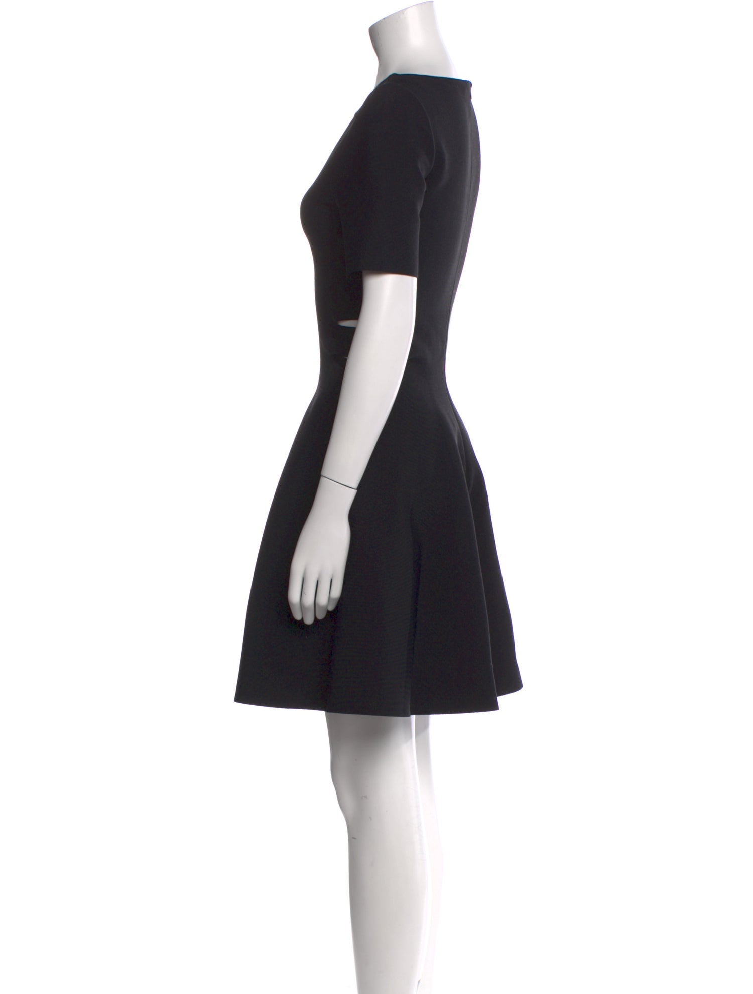 Alaïa Scoop Neck Mini Dress