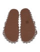Alaïa Suede Studded Accents Slides