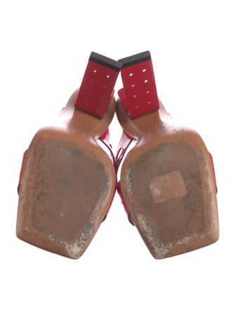 Alaïa Patent Leather Slides