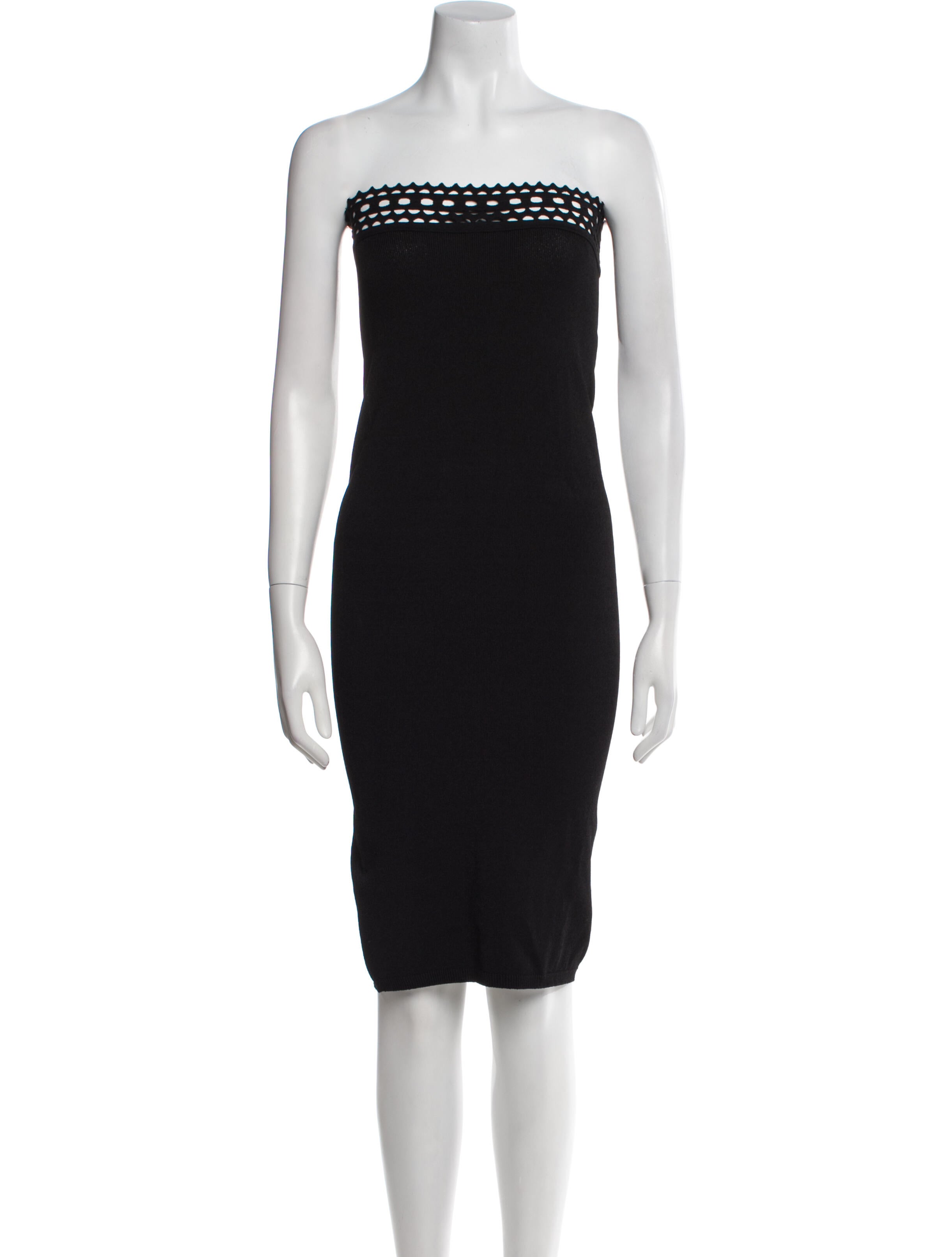 Alaïa Strapless Mini Dress
