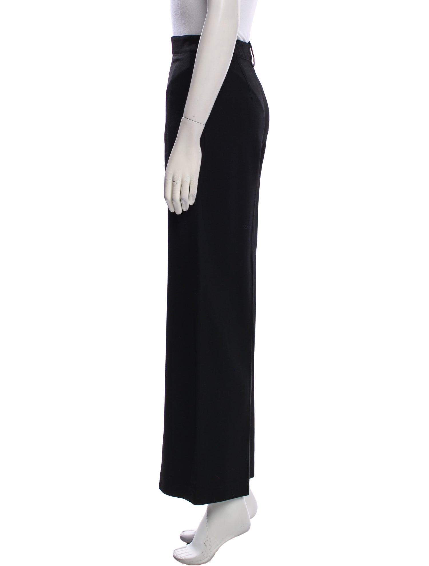 Alaïa Wool Wide Leg Pants