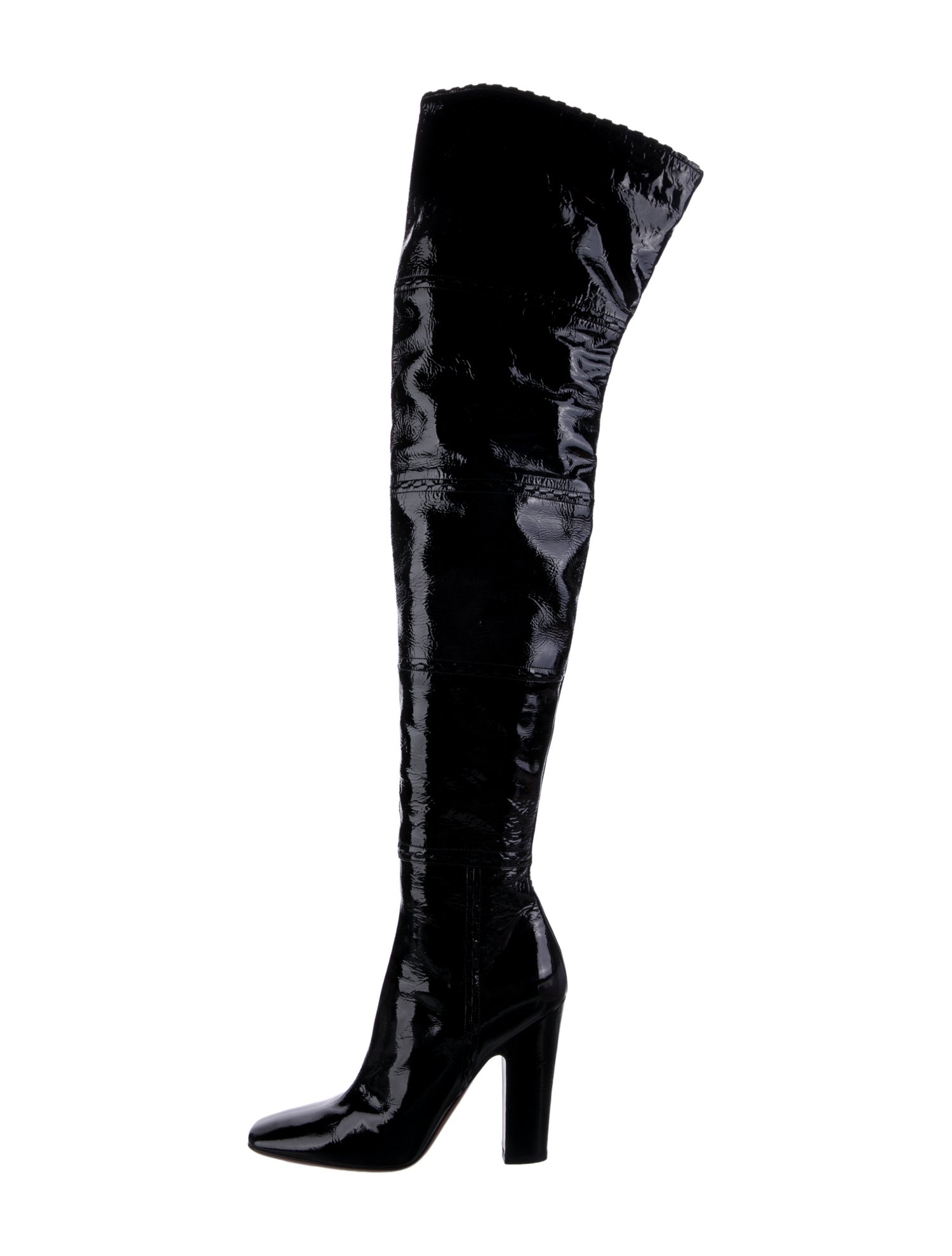 Alaïa Patent Leather Boots