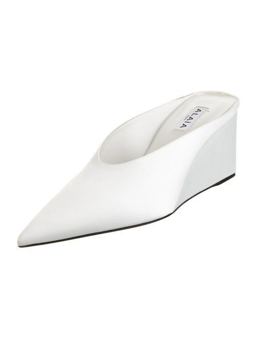 Alaïa Satin Mules