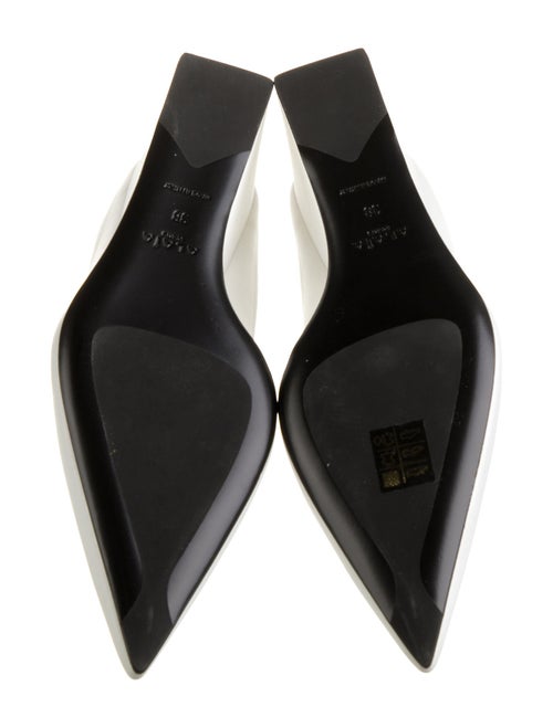 Alaïa Satin Mules