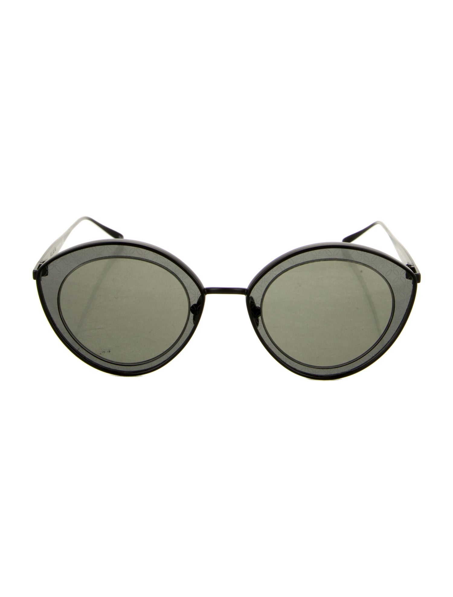 Alaïa Round Tinted Sunglasses