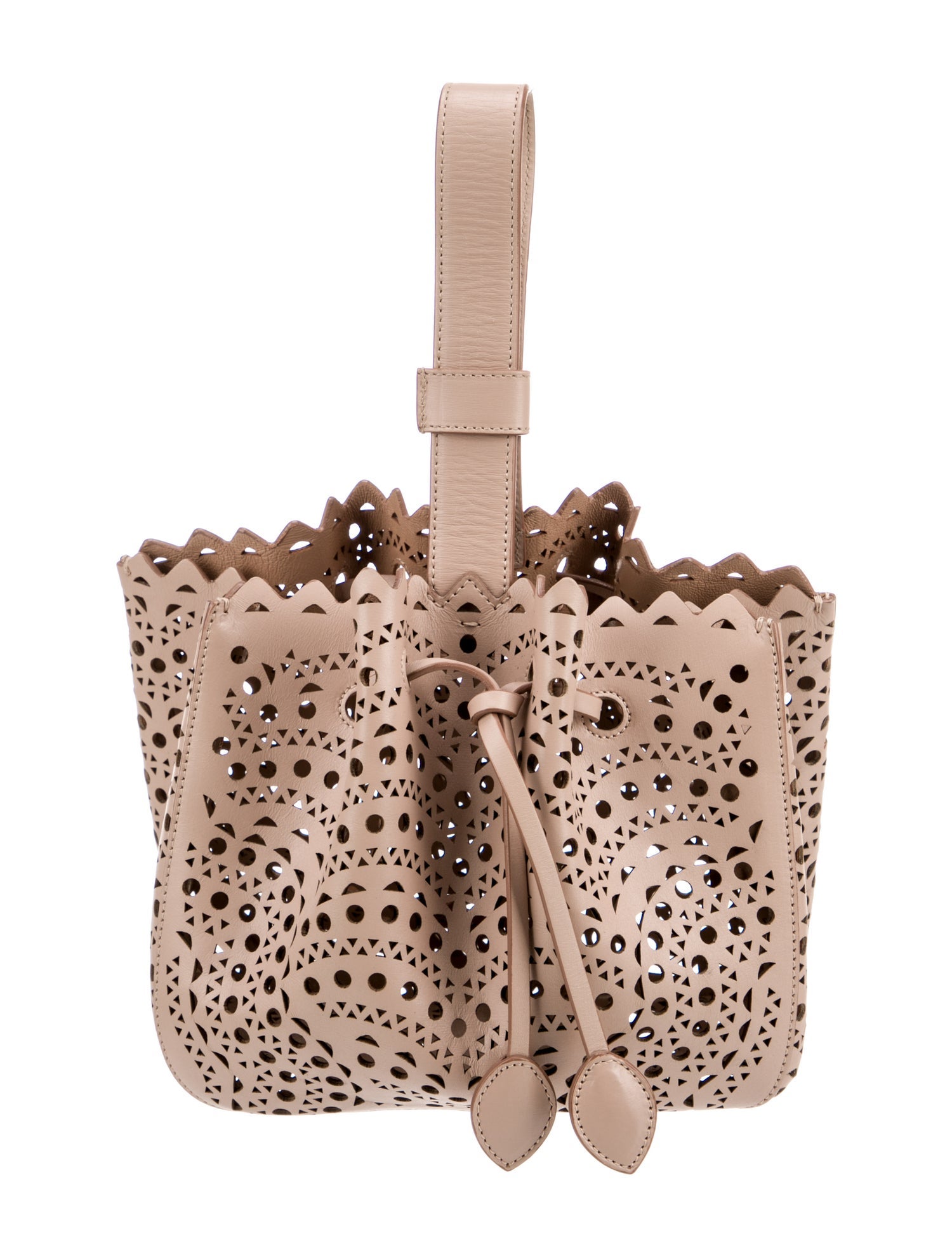 Alaïa Leather Top Handle Bag