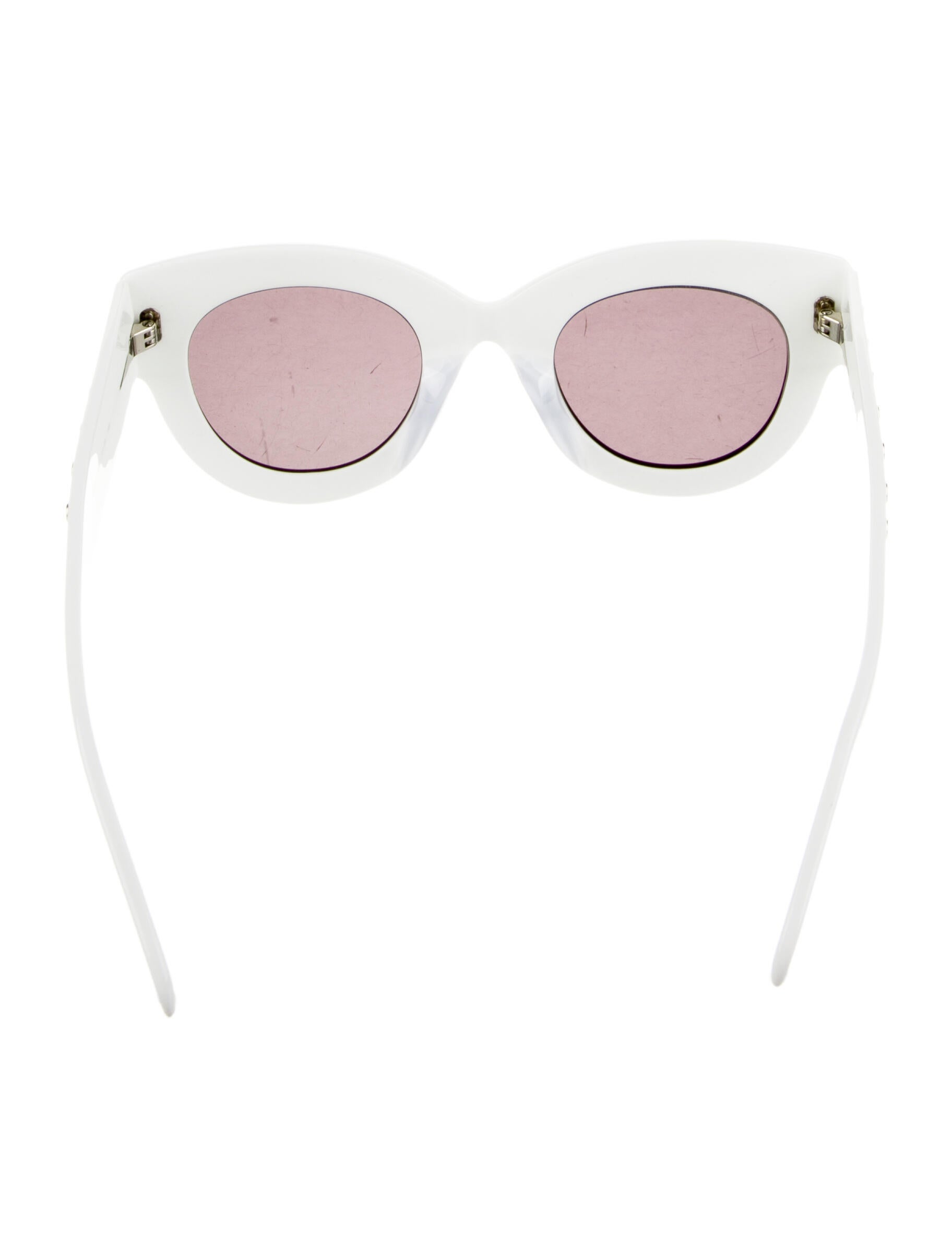 Alaïa Oversize Mirrored Sunglasses w/ Tags