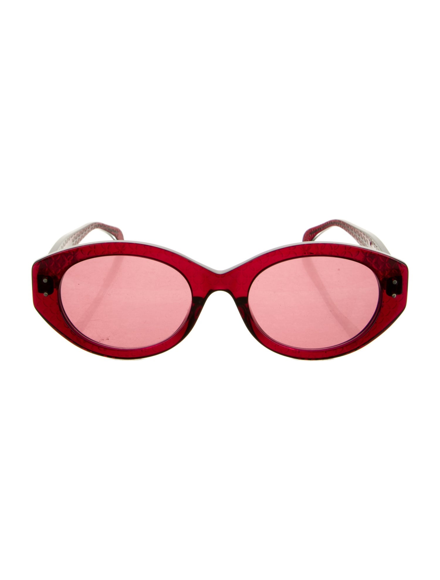 Alaïa Square Tinted Sunglasses