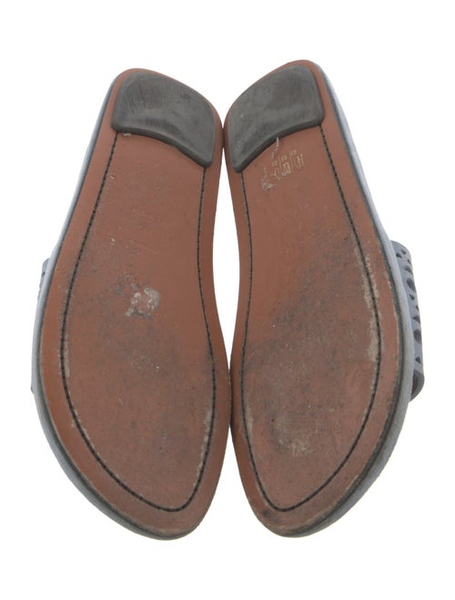 Alaïa Suede Lasercut Accents Slides