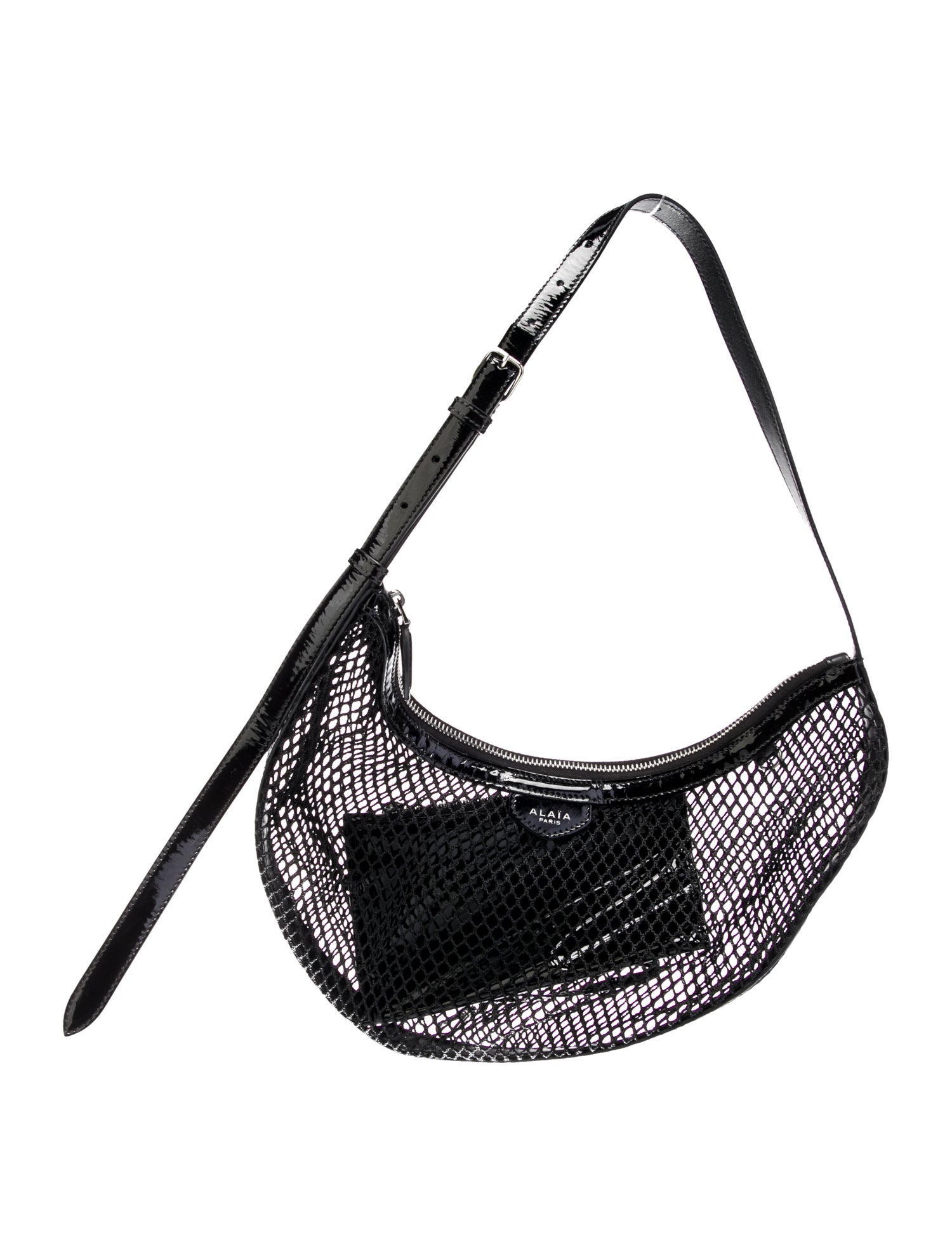 Alaïa Patent Leather Shoulder Bag
