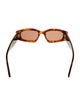 Alaïa Square Tinted Sunglasses w/ Tags