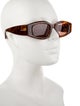 Alaïa Square Tinted Sunglasses w/ Tags