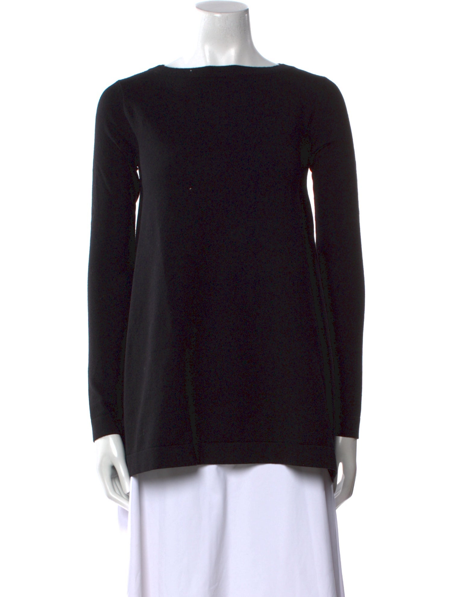 Alaïa Wool Bateau Neckline Top