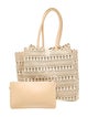 Alaïa Canvas Top Handle Bag