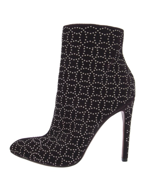 Alaïa Suede Patterned Boots