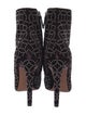 Alaïa Suede Patterned Boots