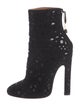 Alaïa Suede Sequin Embellishments Boots