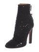 Alaïa Suede Sequin Embellishments Boots