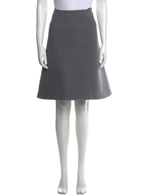 Alaïa Wool Knee-Length Skirt