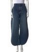 Alaïa High-Rise Wide Leg Jeans
