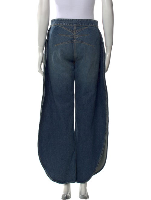 Alaïa High-Rise Wide Leg Jeans