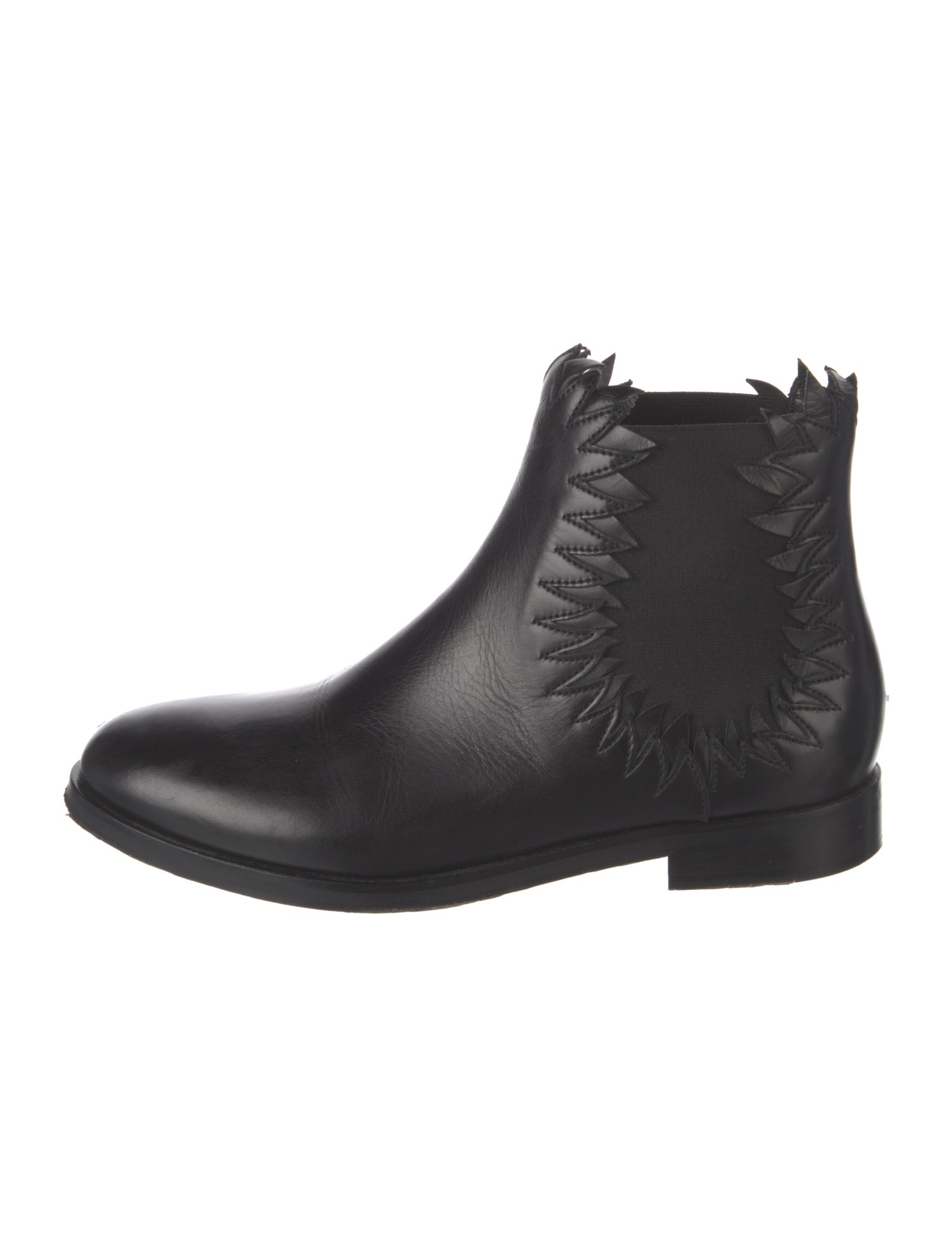 Alaïa Leather Chelsea Boots