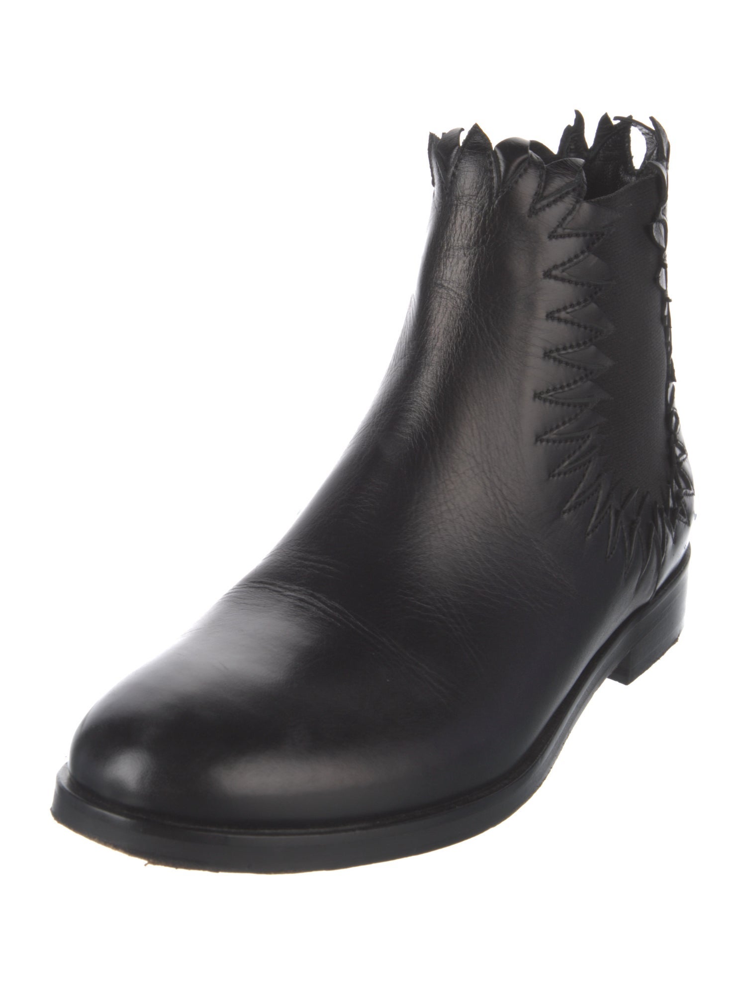 Alaïa Leather Chelsea Boots