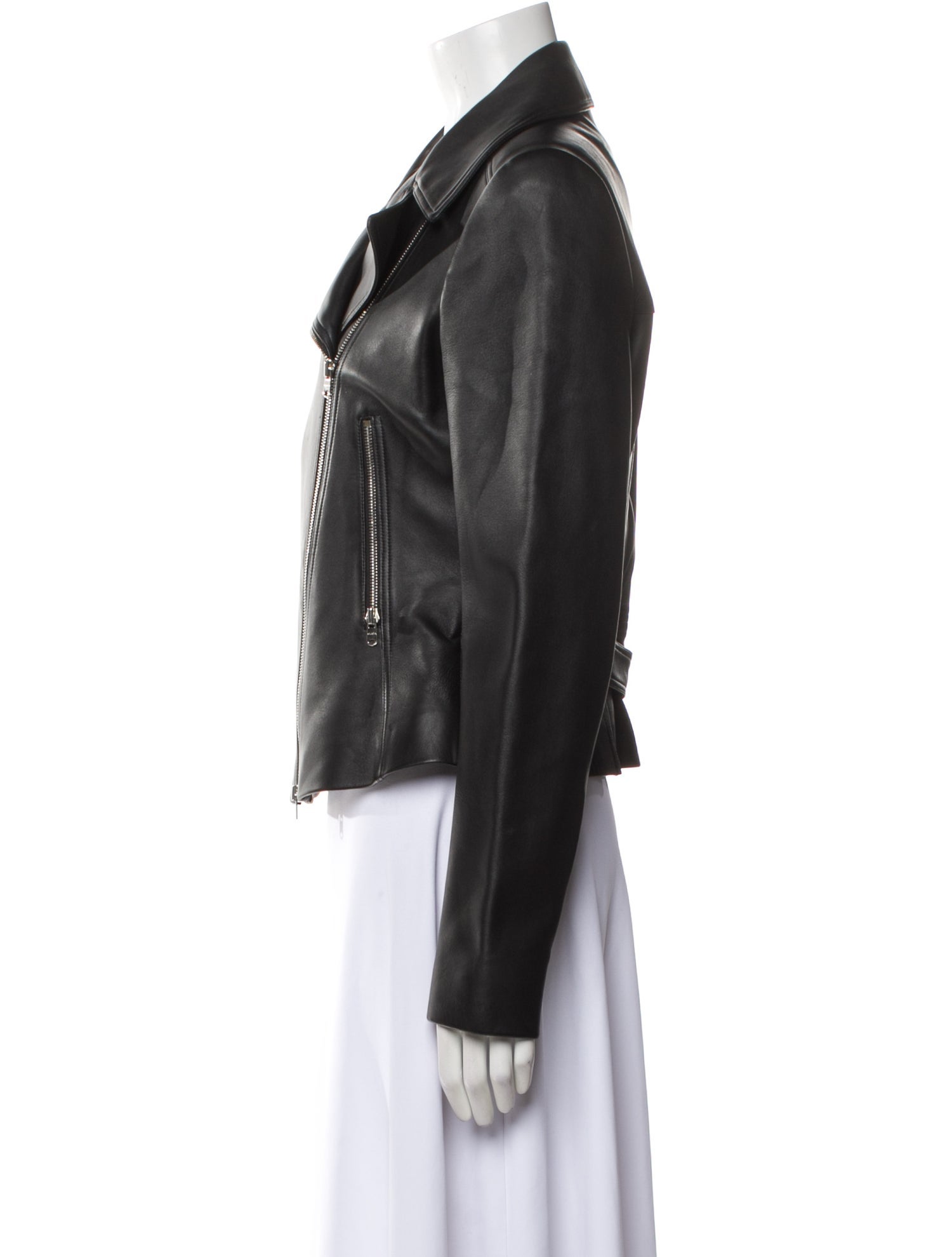 Alaïa Leather Biker Jacket