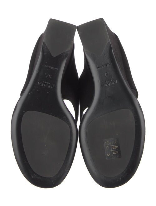 Alaïa Suede Slides