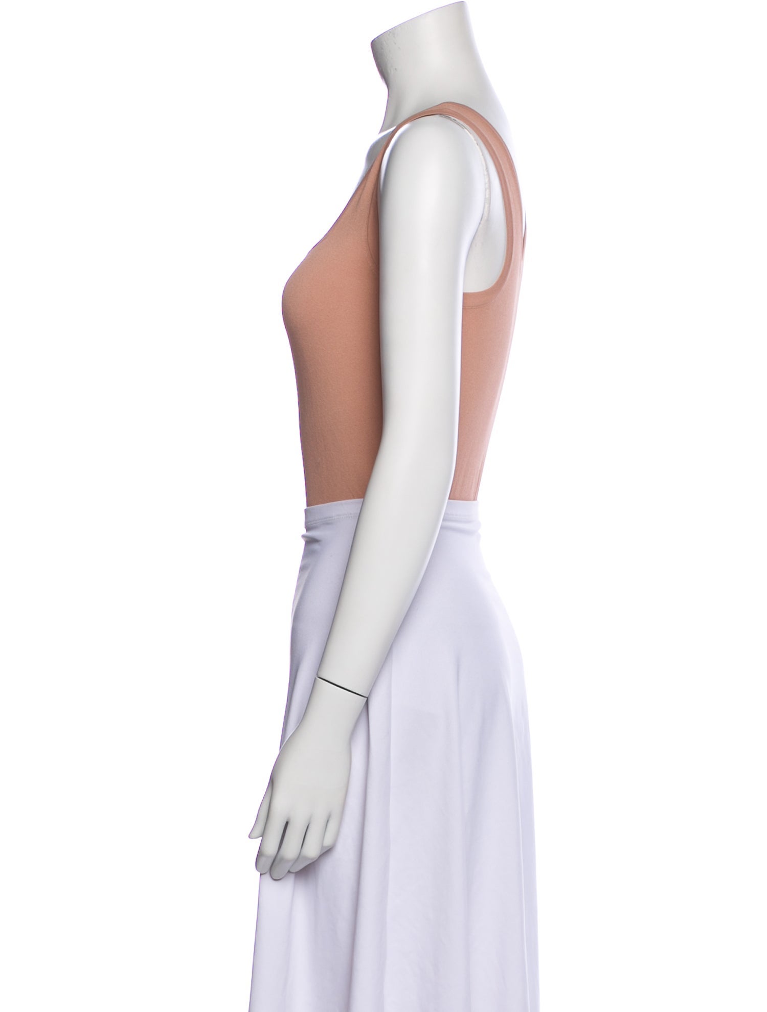 Alaïa Square Neckline Sleeveless Crop Top w/ Tags