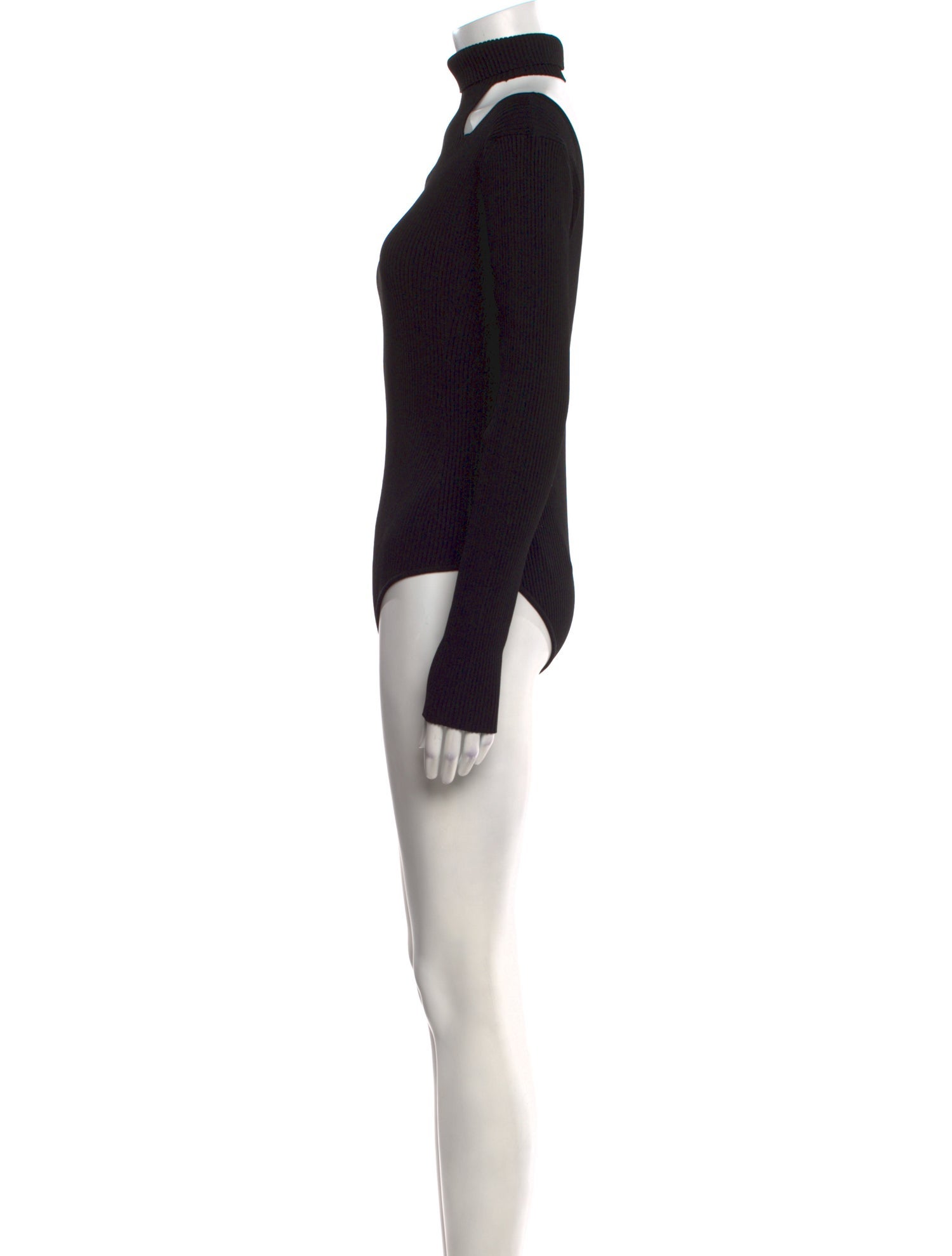 Alaïa Turtleneck Long Sleeve Bodysuit