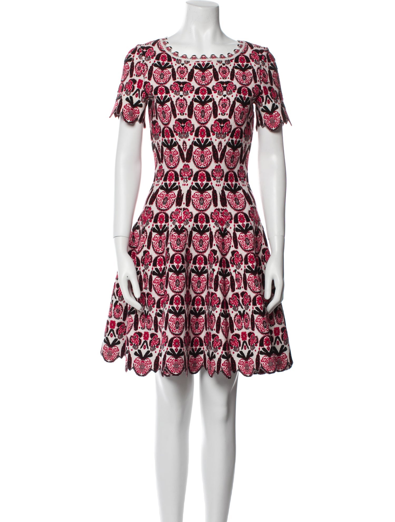 Alaïa Wool Knee-Length Dress