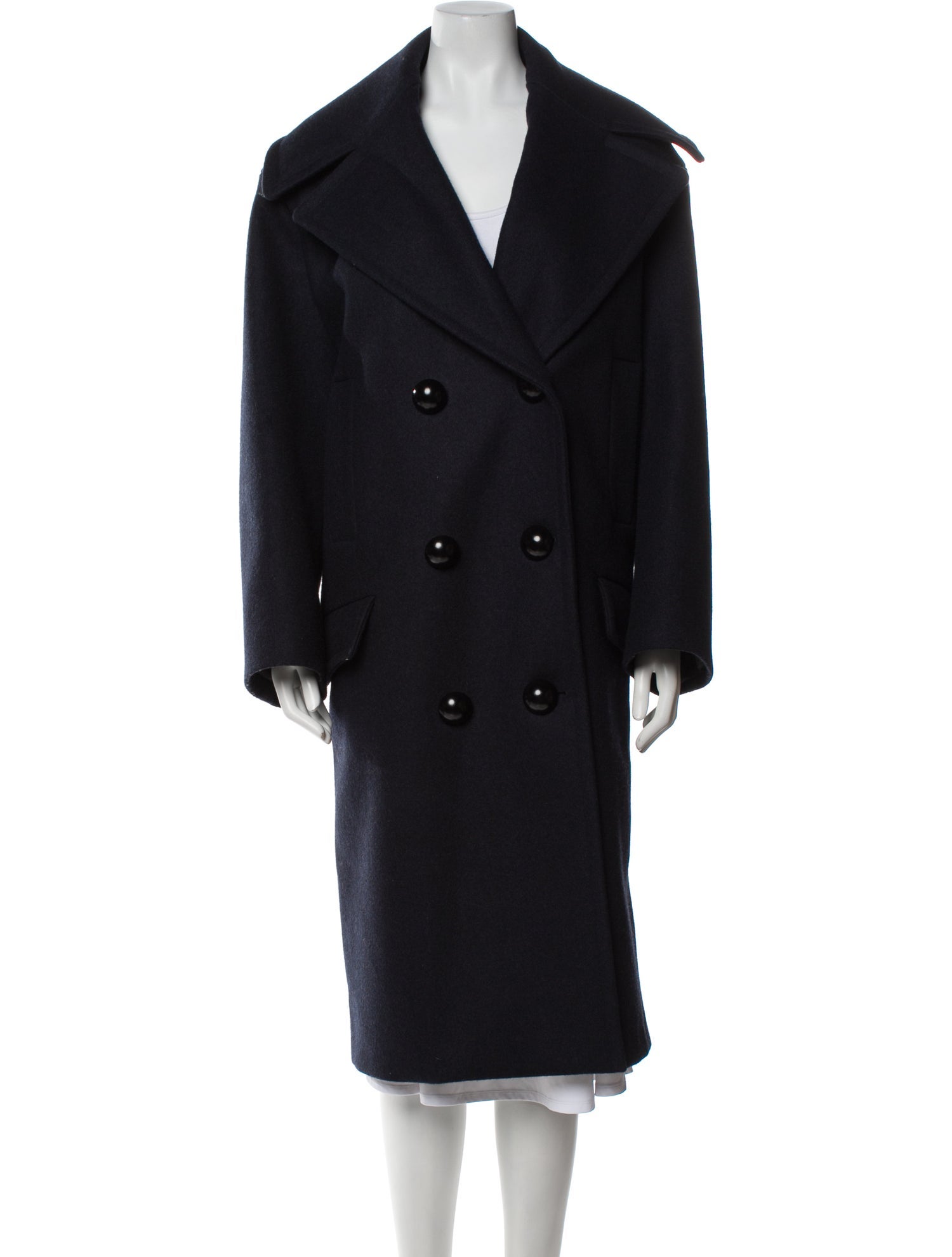 Alaïa 2022 Wool Peacoat