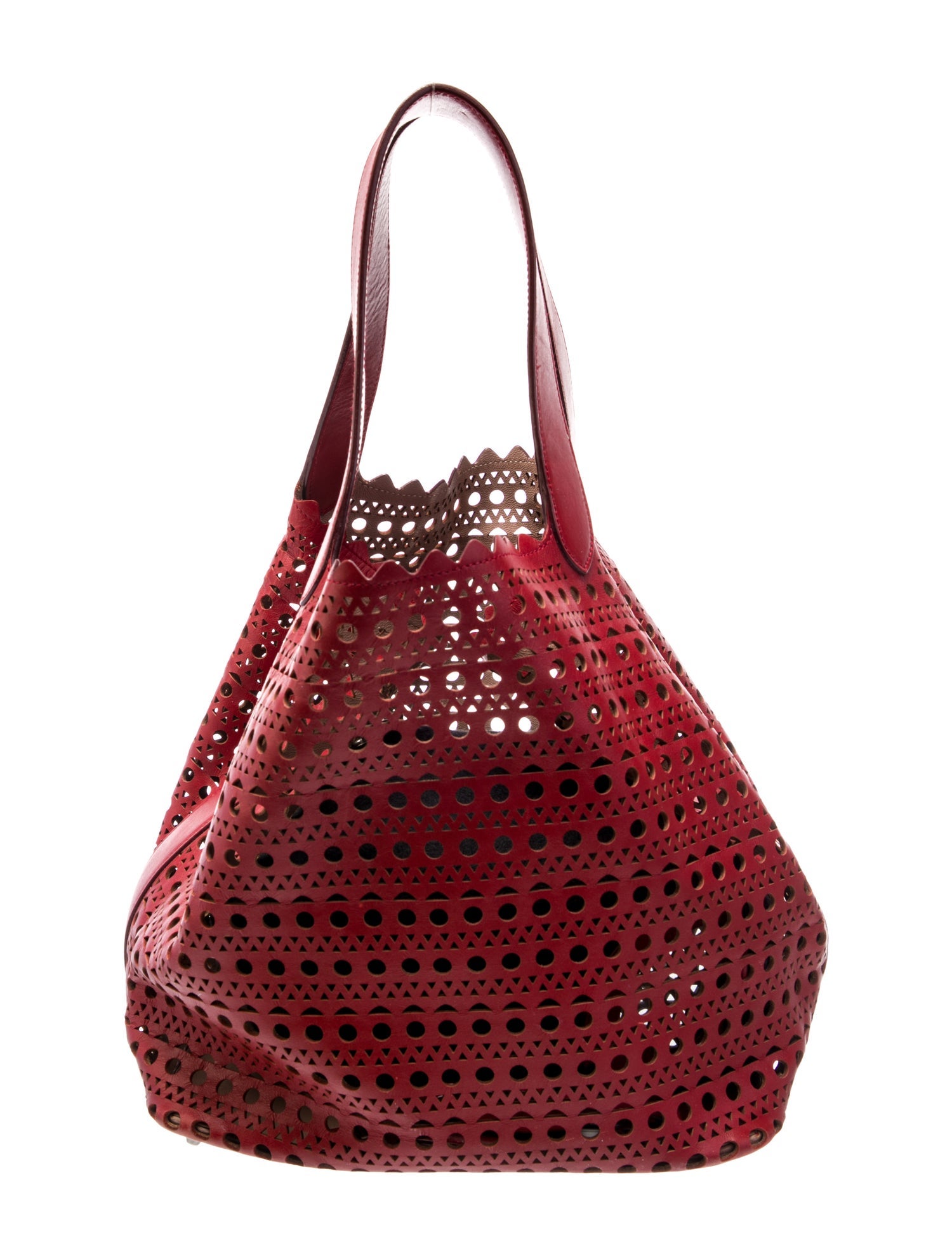 Alaïa Leather Top Handle Bag