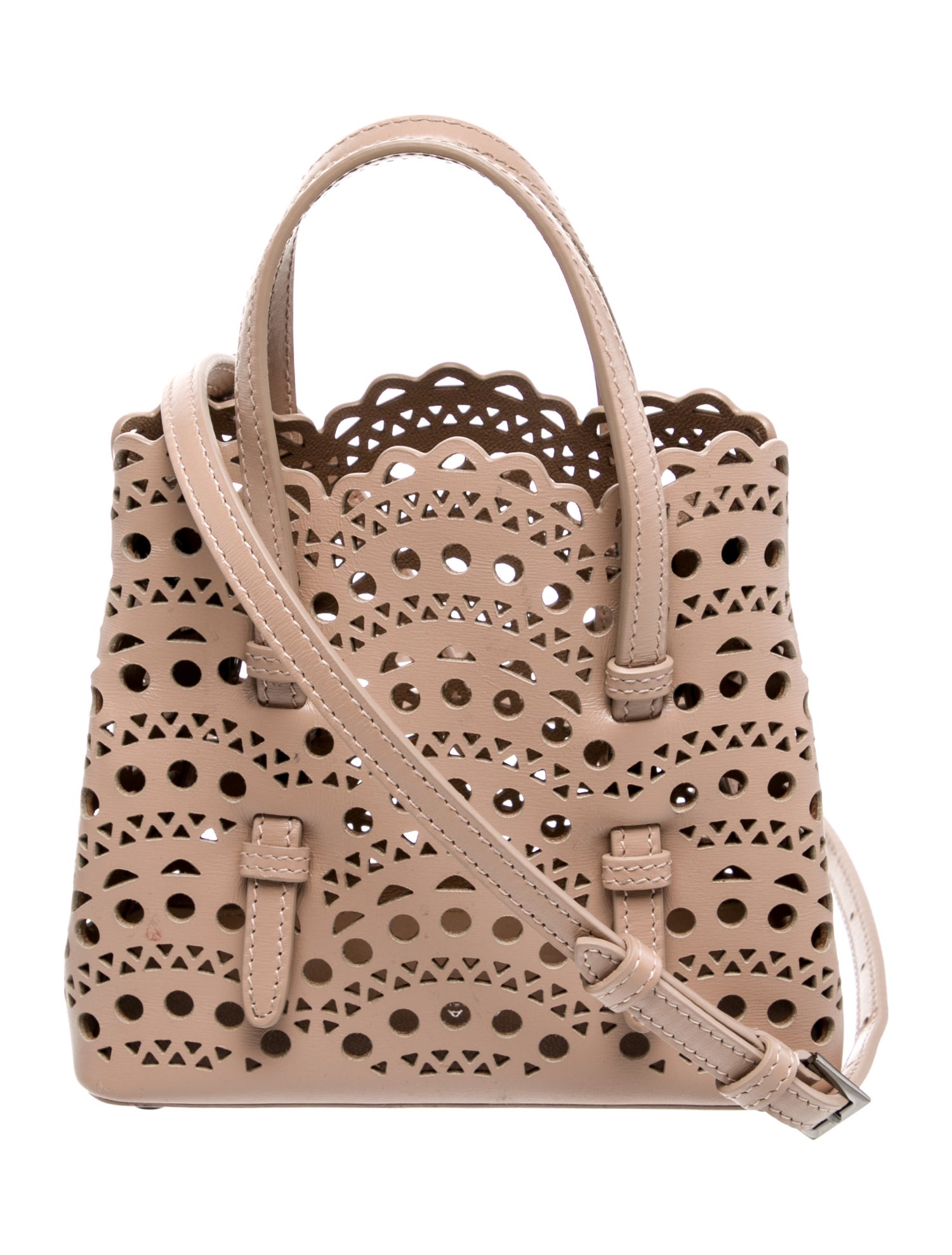 Alaïa Leather Shoulder Bag