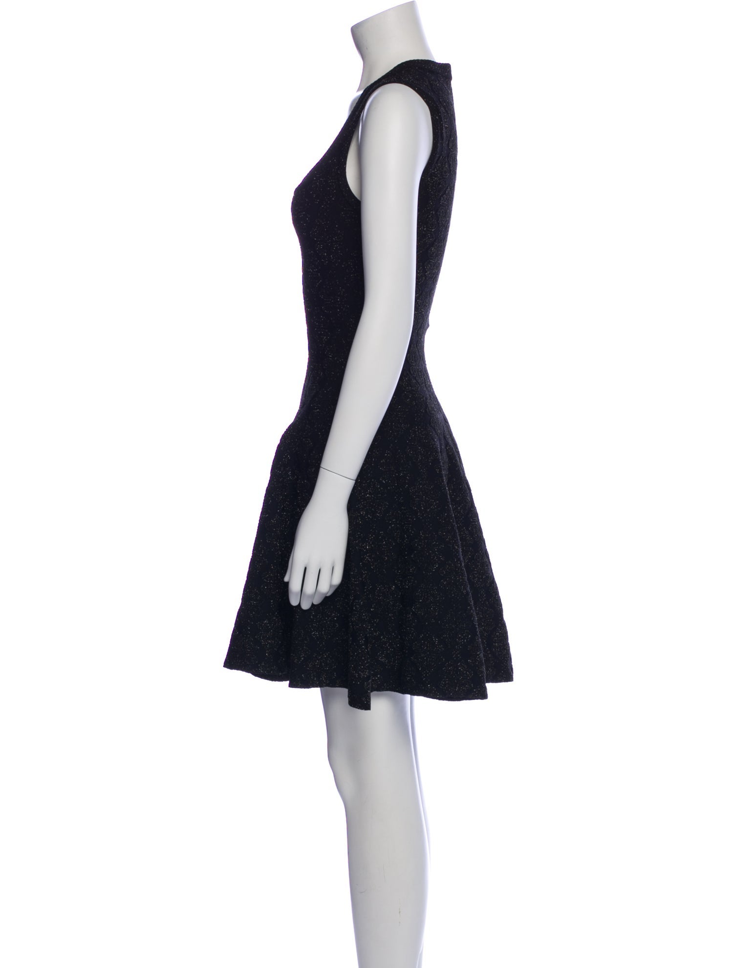 Alaïa Scoop Neck Mini Dress w/ Tags
