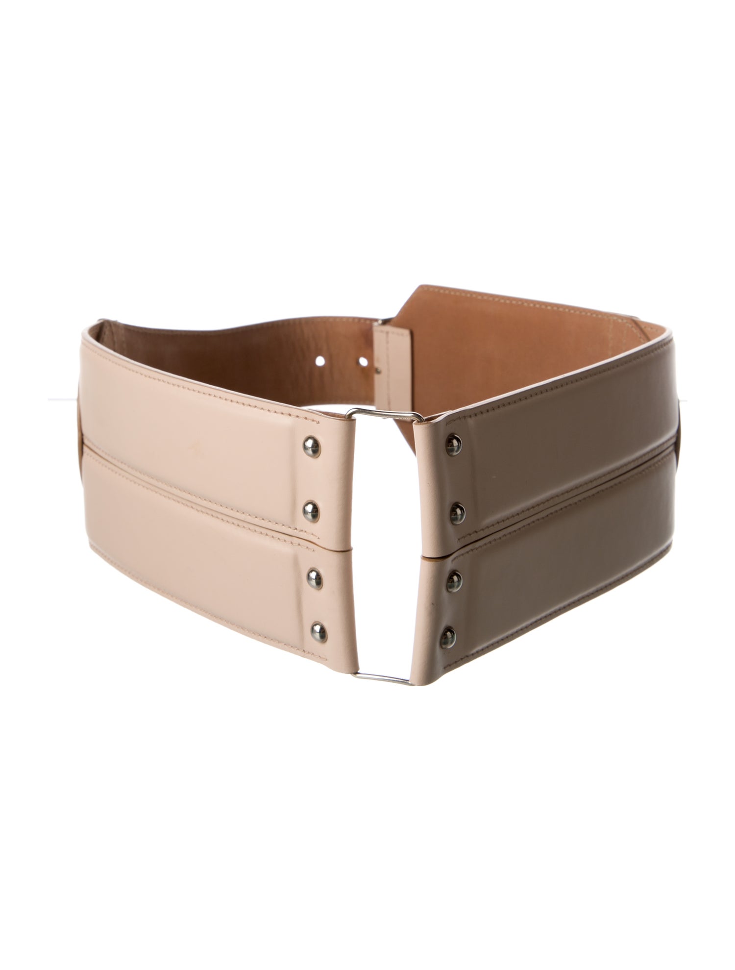 Alaïa Wide Leather Waist Belt