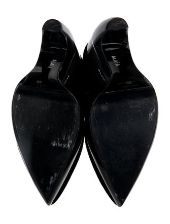 Alaïa Suede Lace-Up Boots