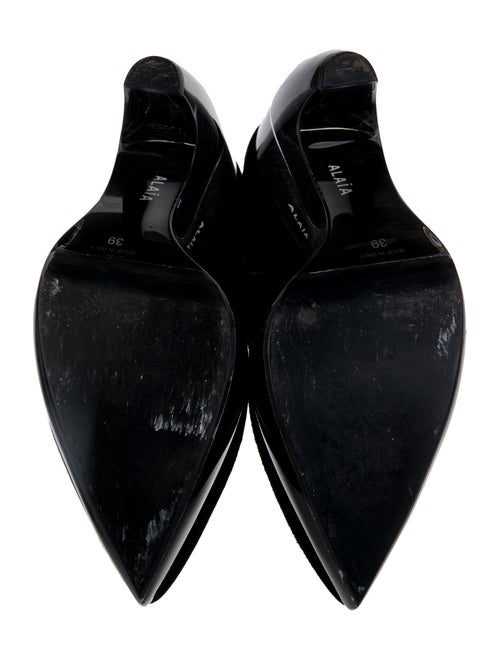 Alaïa Suede Lace-Up Boots