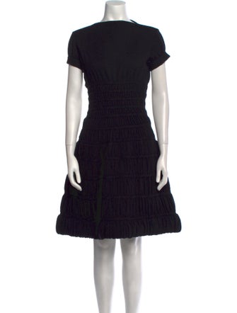 Alaïa Wool Knee-Length Dress
