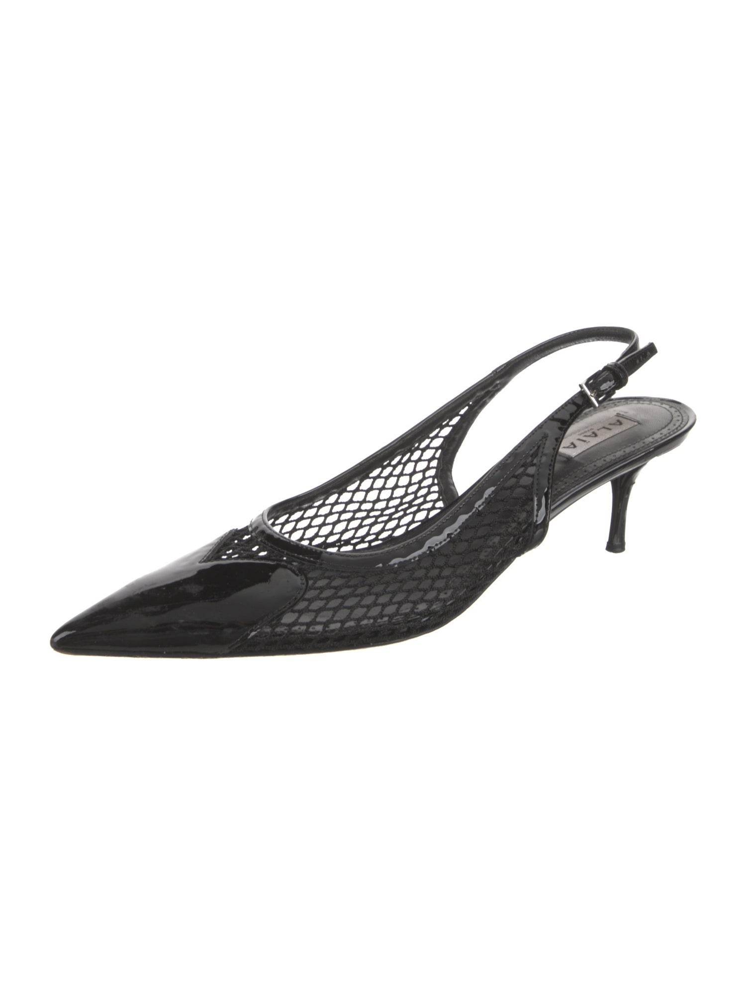 Alaïa Mesh Slingback Pumps