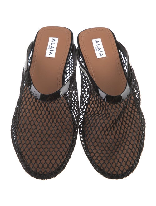 Alaïa Mesh Mesh Accents Mules