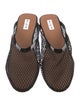 Alaïa Mesh Mesh Accents Mules