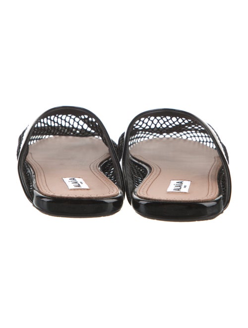 Alaïa Mesh Mesh Accents Mules