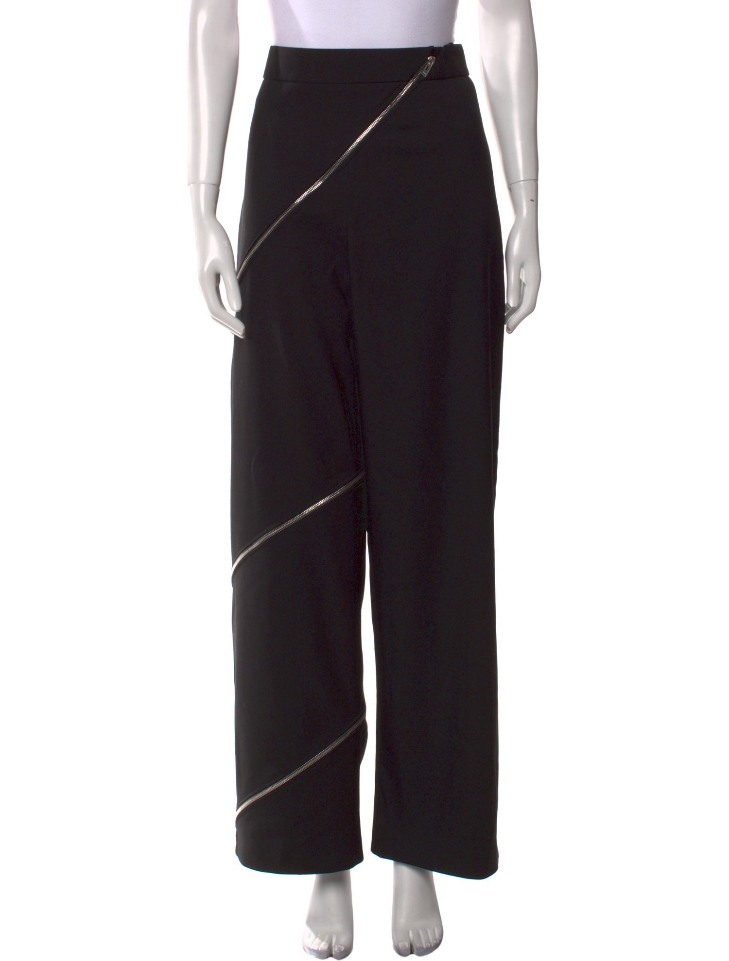 Alaïa Virgin Wool Wide Leg Pants w/ Tags