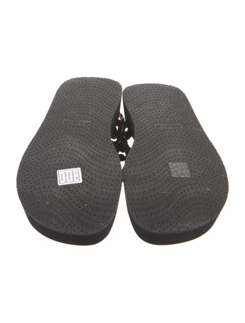 Alaïa Suede T-Strap Sandals