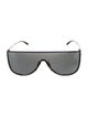 Alaïa Shield Tinted Sunglasses